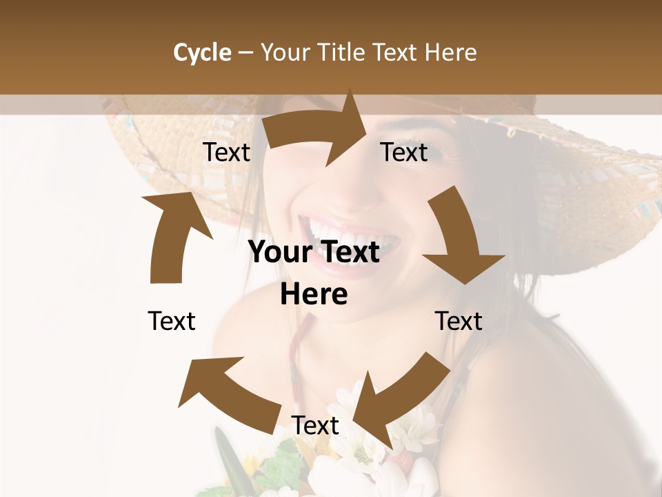 Garden Attractive Seductive PowerPoint Template