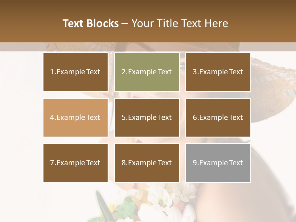 Garden Attractive Seductive PowerPoint Template