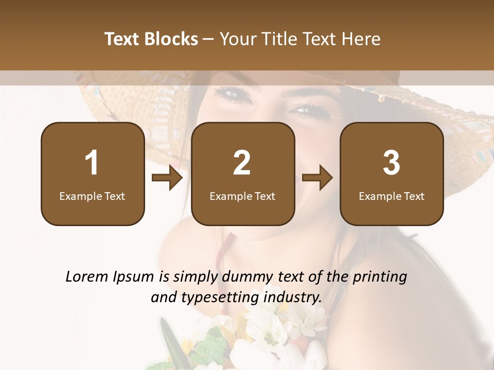 Garden Attractive Seductive PowerPoint Template