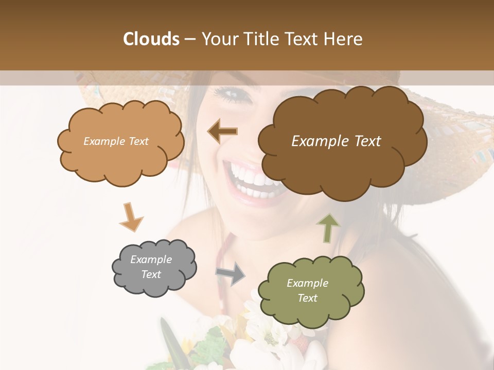 Garden Attractive Seductive PowerPoint Template