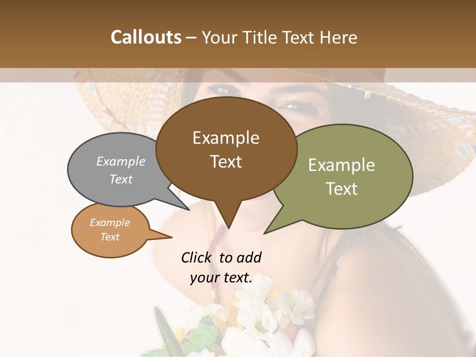 Garden Attractive Seductive PowerPoint Template