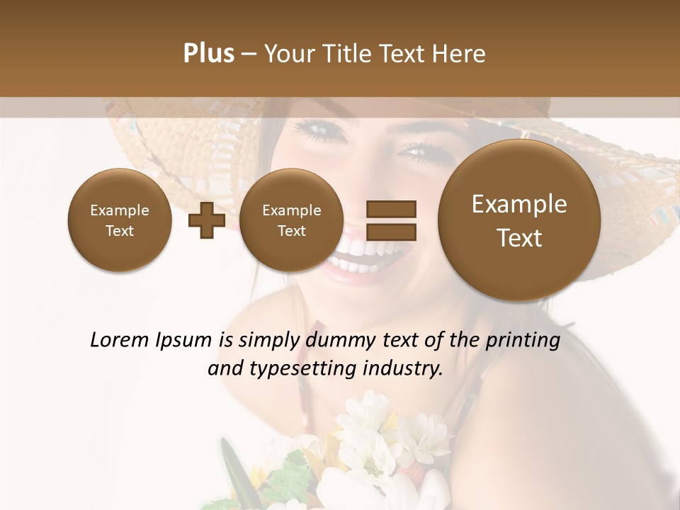 Garden Attractive Seductive PowerPoint Template