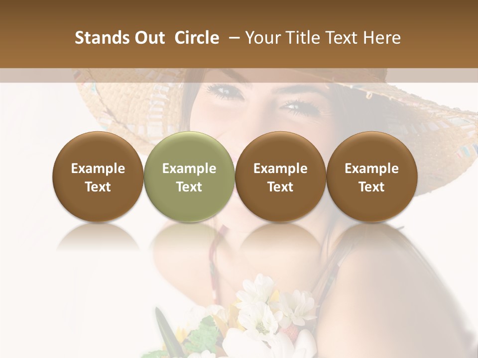 Garden Attractive Seductive PowerPoint Template