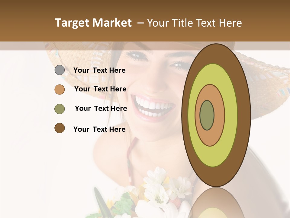 Garden Attractive Seductive PowerPoint Template