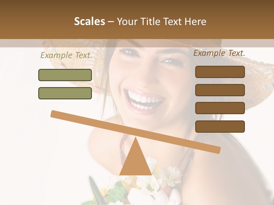 Garden Attractive Seductive PowerPoint Template