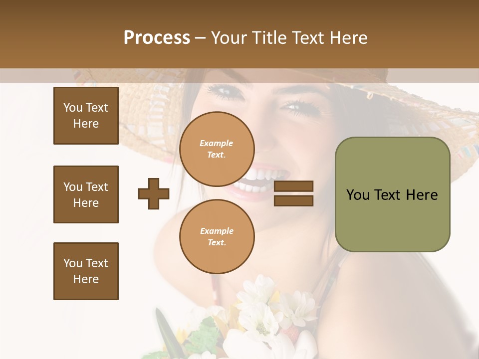 Garden Attractive Seductive PowerPoint Template