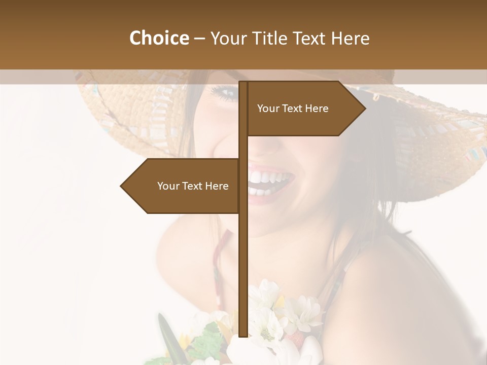 Garden Attractive Seductive PowerPoint Template