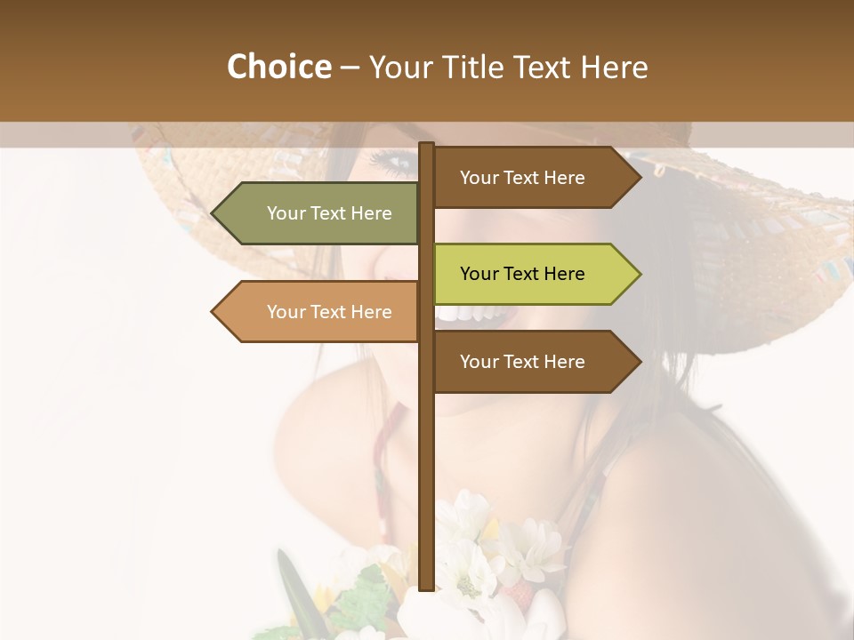 Garden Attractive Seductive PowerPoint Template