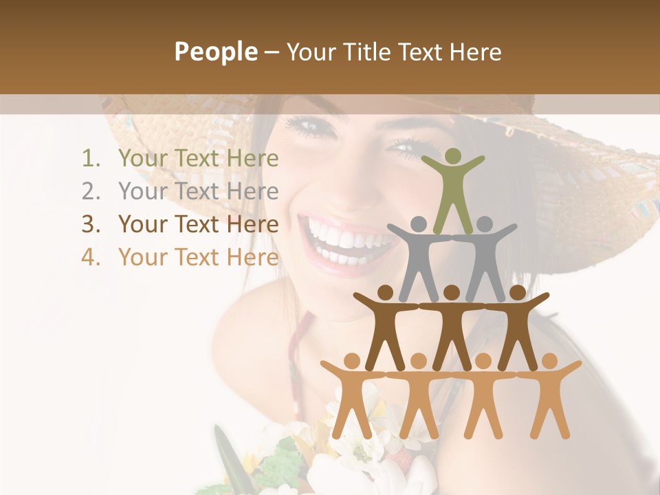 Garden Attractive Seductive PowerPoint Template