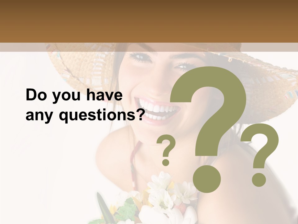 Garden Attractive Seductive PowerPoint Template