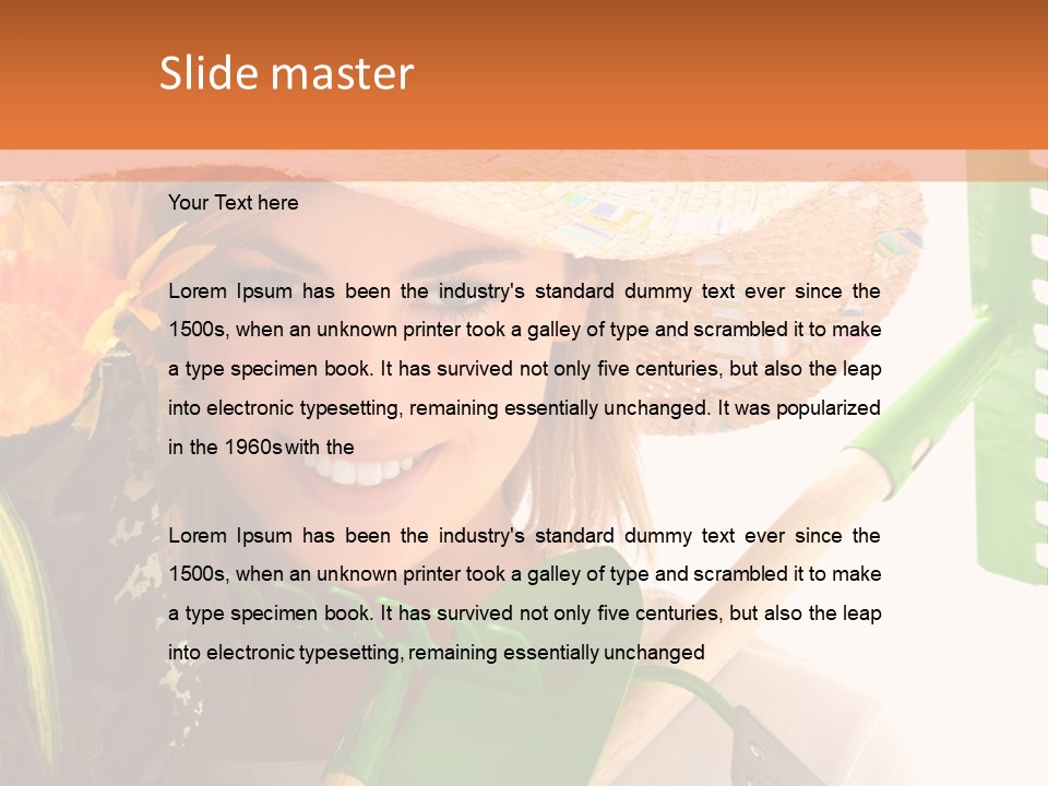 Care Nature Years PowerPoint Template