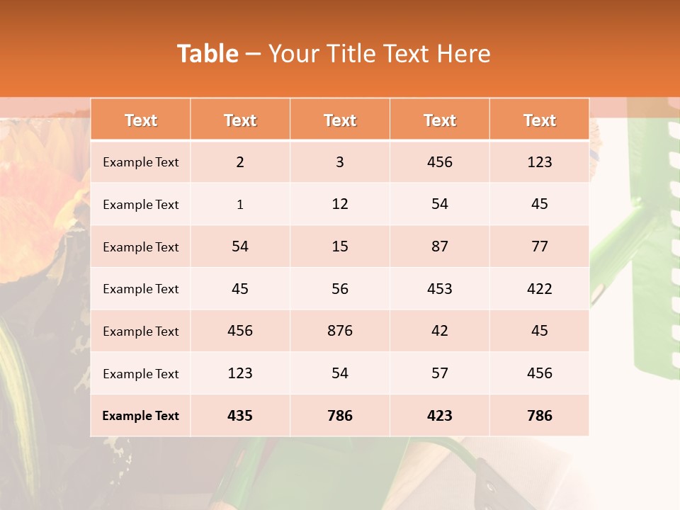 Care Nature Years PowerPoint Template