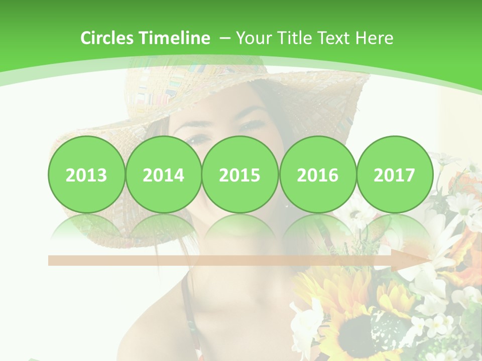 Expression Portrait Happy PowerPoint Template