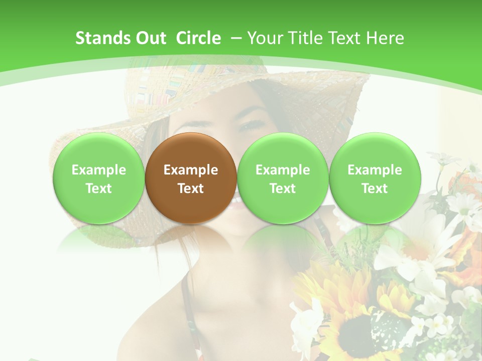Expression Portrait Happy PowerPoint Template