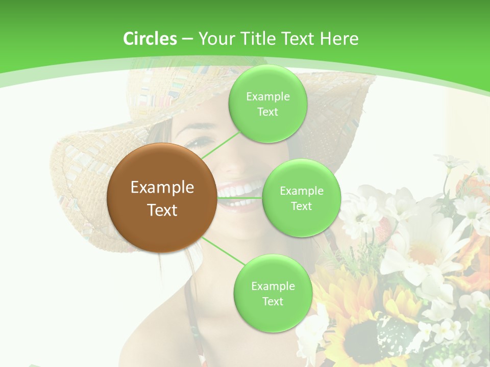 Expression Portrait Happy PowerPoint Template