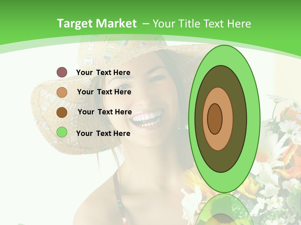 Expression Portrait Happy PowerPoint Template