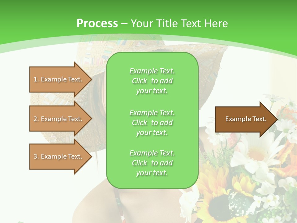 Expression Portrait Happy PowerPoint Template