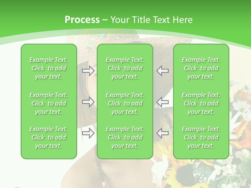 Expression Portrait Happy PowerPoint Template