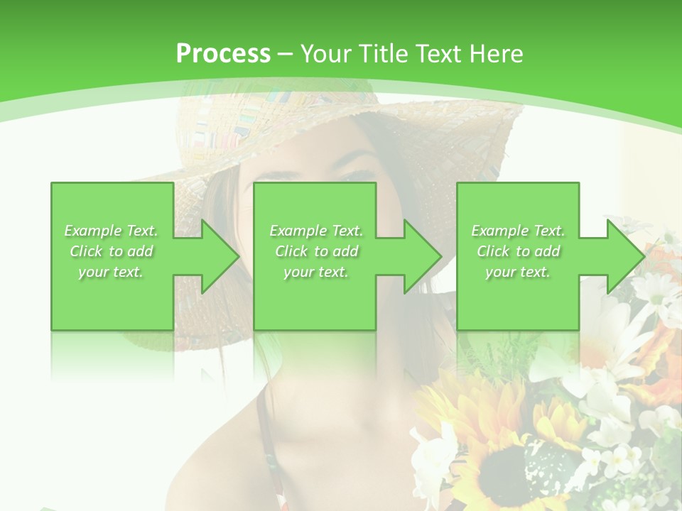 Expression Portrait Happy PowerPoint Template