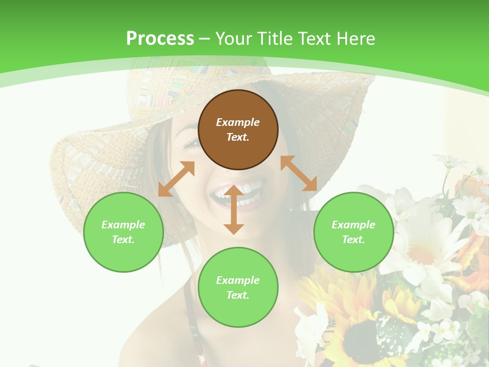 Expression Portrait Happy PowerPoint Template