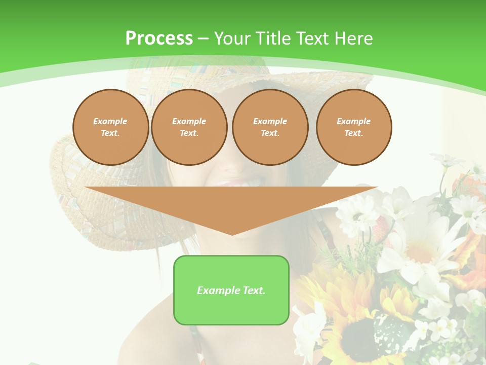 Expression Portrait Happy PowerPoint Template