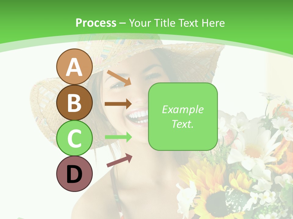 Expression Portrait Happy PowerPoint Template