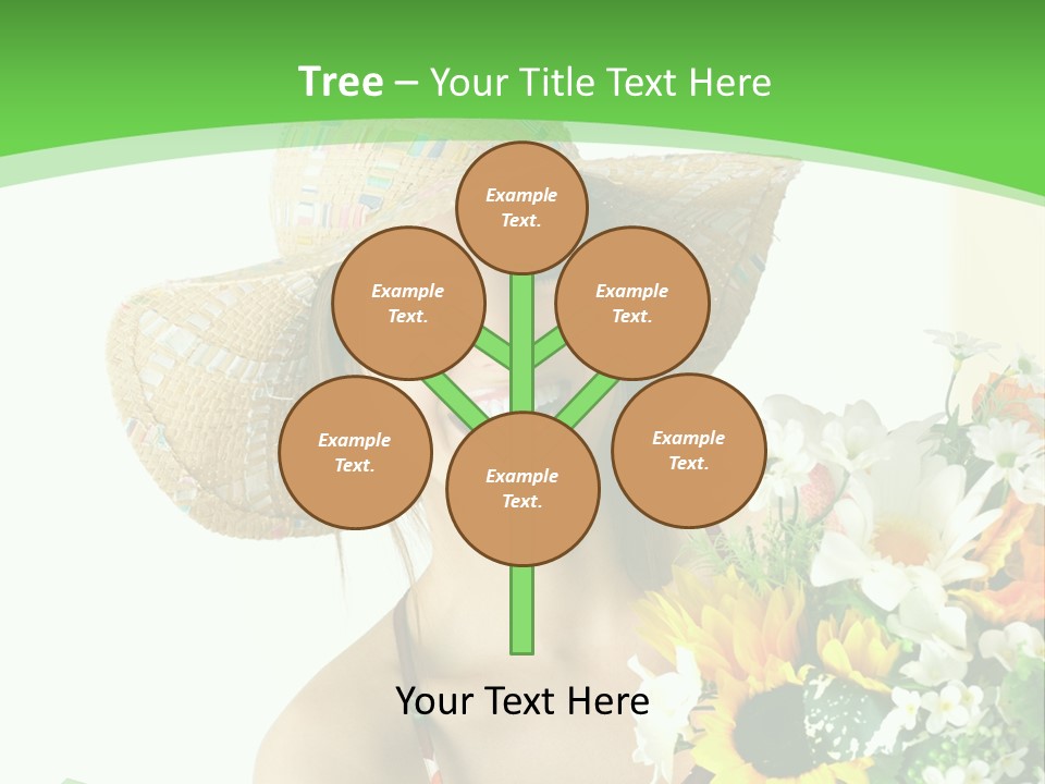 Expression Portrait Happy PowerPoint Template