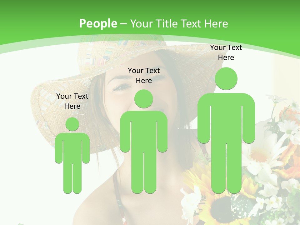 Expression Portrait Happy PowerPoint Template