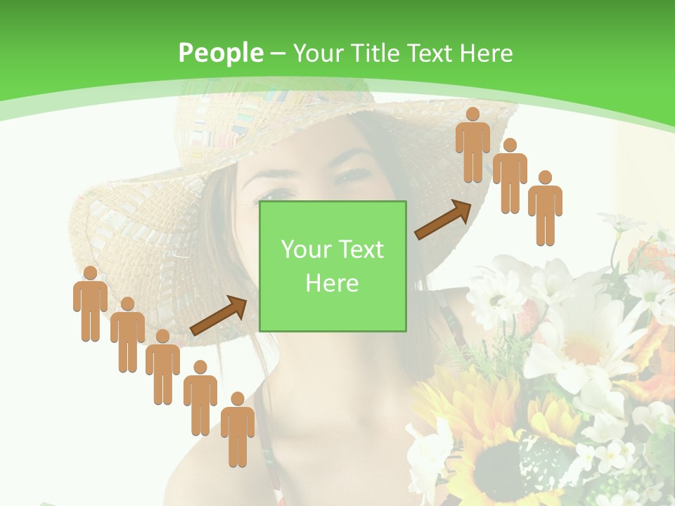 Expression Portrait Happy PowerPoint Template