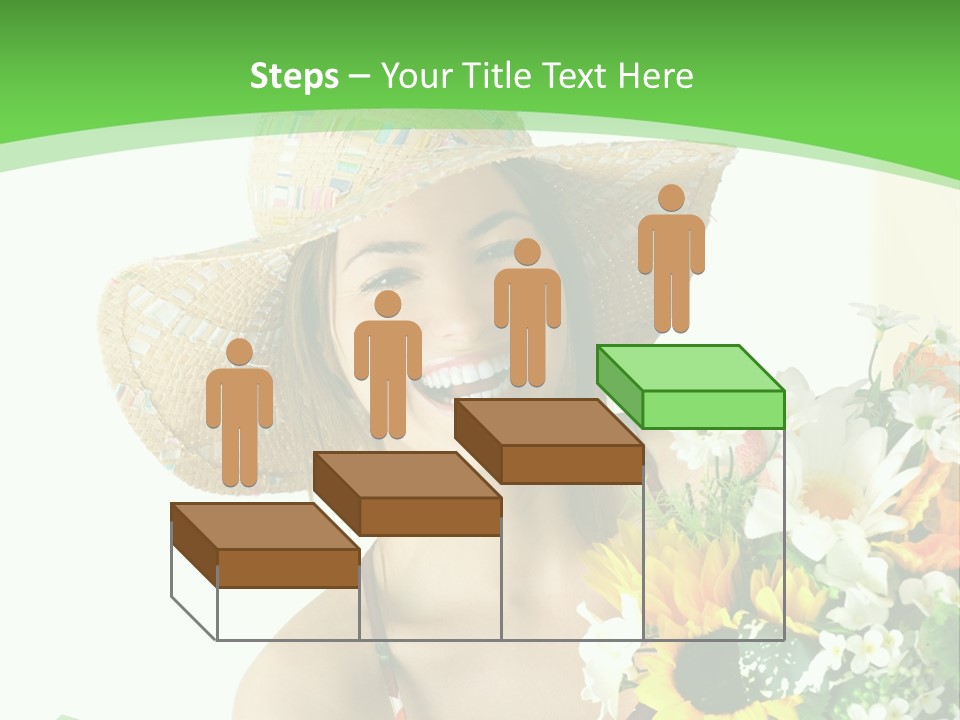 Expression Portrait Happy PowerPoint Template