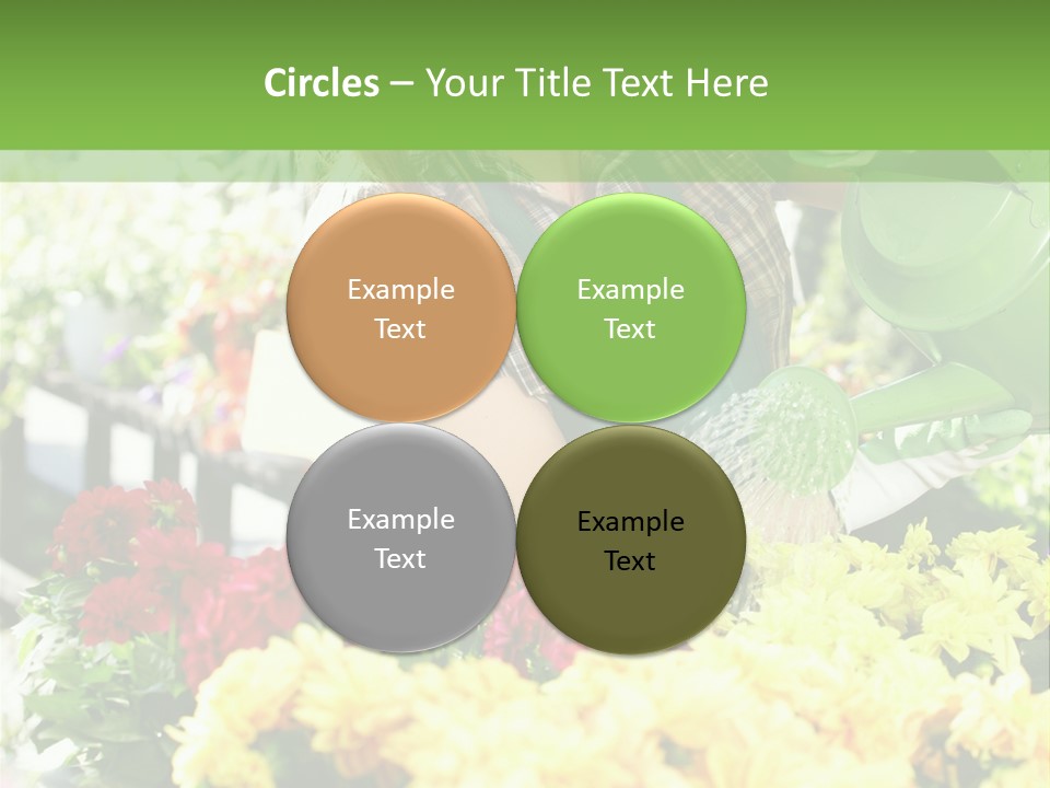 Cut Look Joy PowerPoint Template