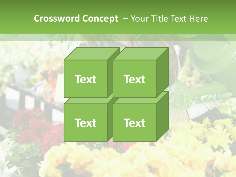Cut Look Joy PowerPoint Template