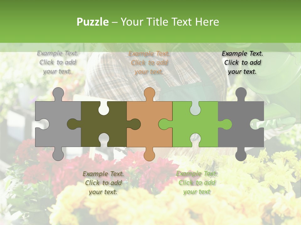 Cut Look Joy PowerPoint Template