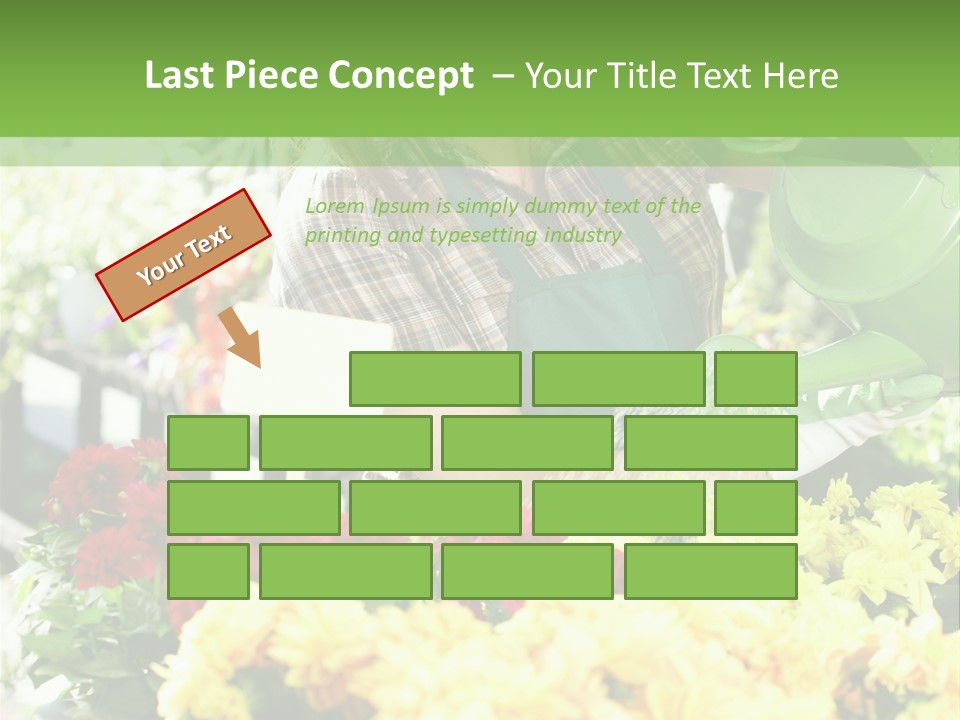 Cut Look Joy PowerPoint Template