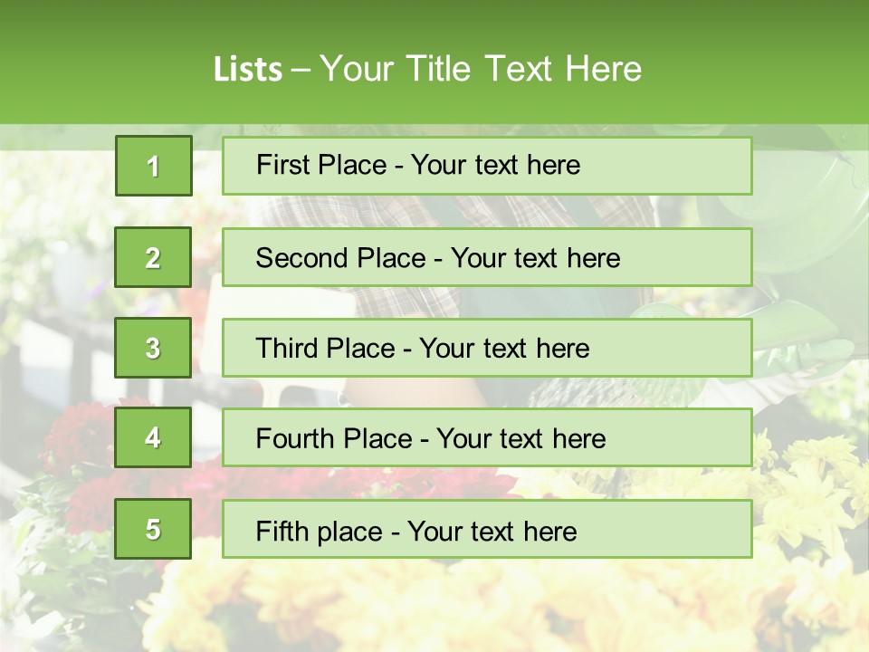 Cut Look Joy PowerPoint Template
