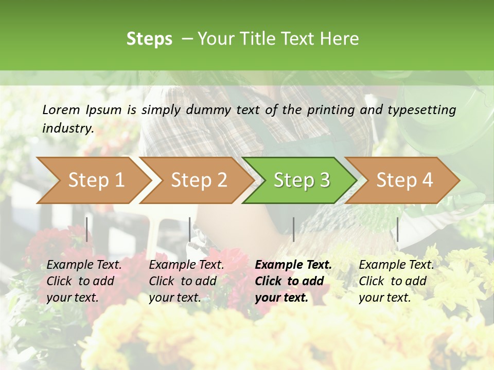 Cut Look Joy PowerPoint Template