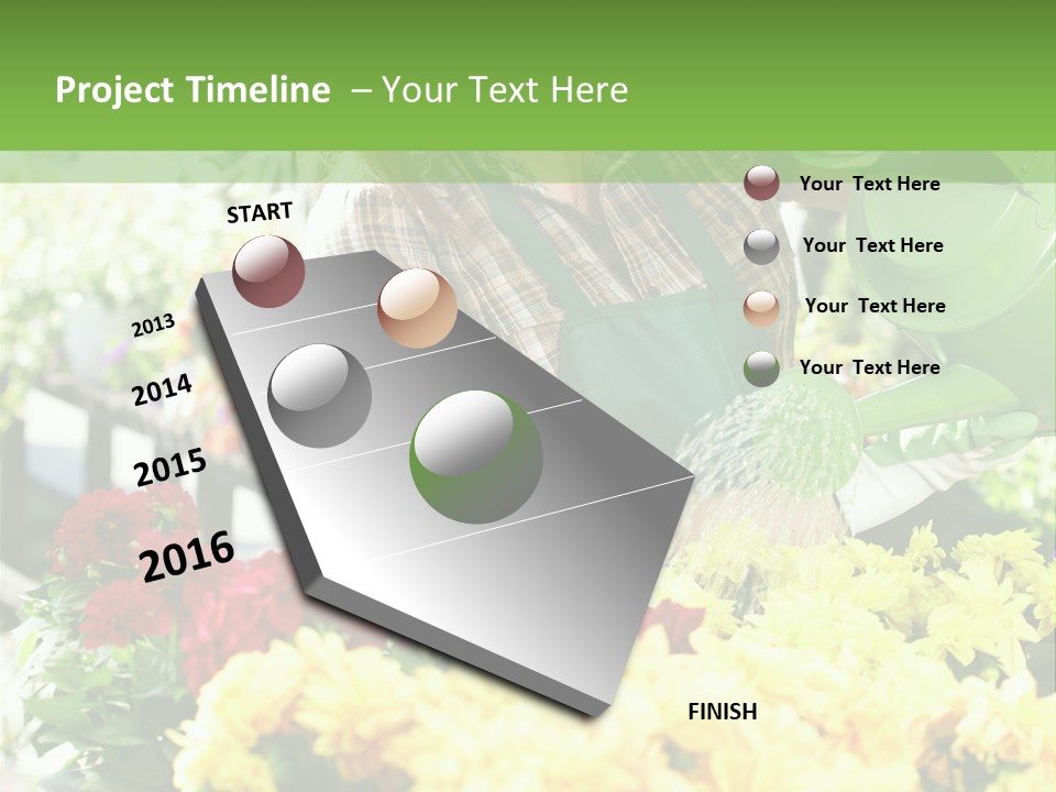 Cut Look Joy PowerPoint Template