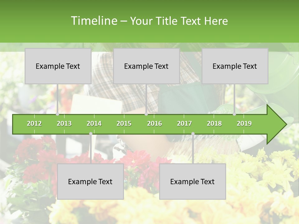Cut Look Joy PowerPoint Template