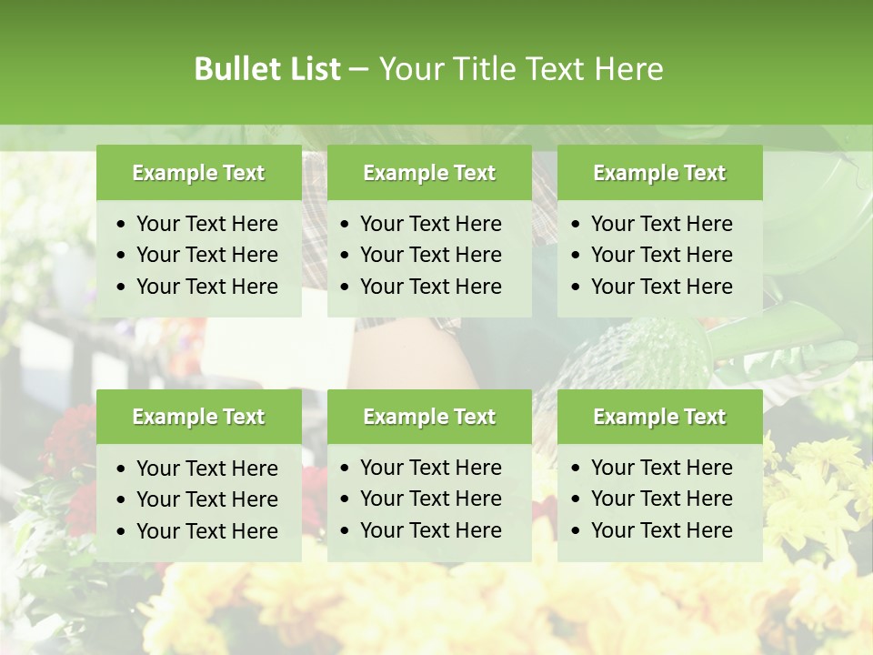 Cut Look Joy PowerPoint Template