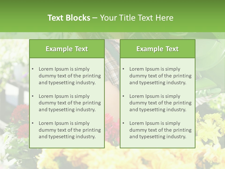 Cut Look Joy PowerPoint Template