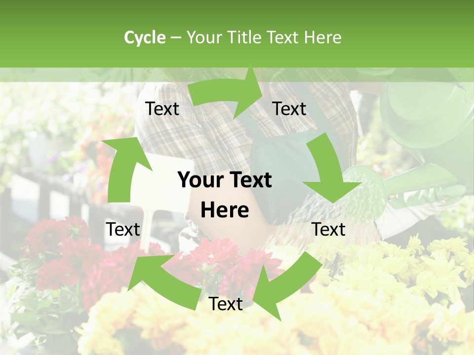 Cut Look Joy PowerPoint Template