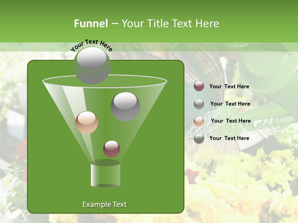 Cut Look Joy PowerPoint Template