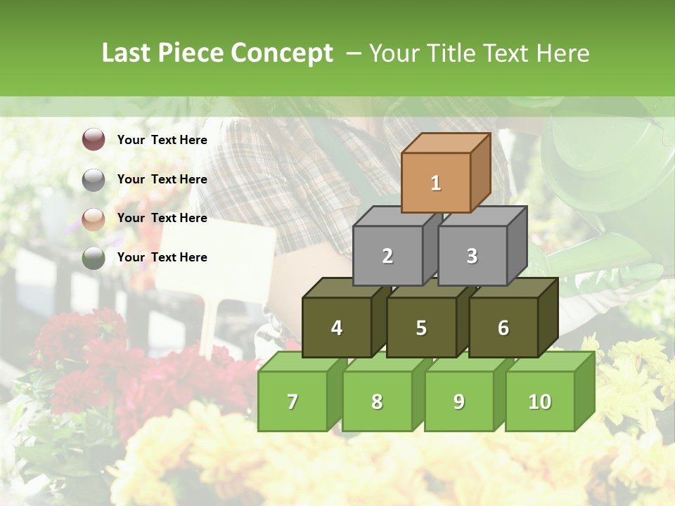 Cut Look Joy PowerPoint Template