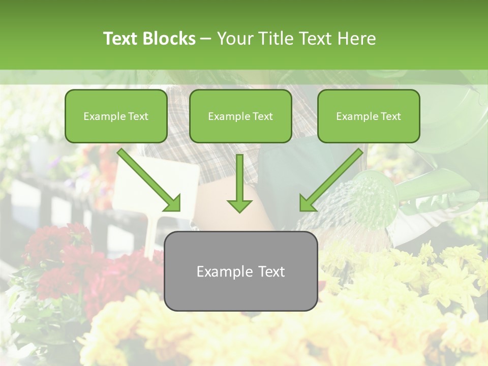 Cut Look Joy PowerPoint Template