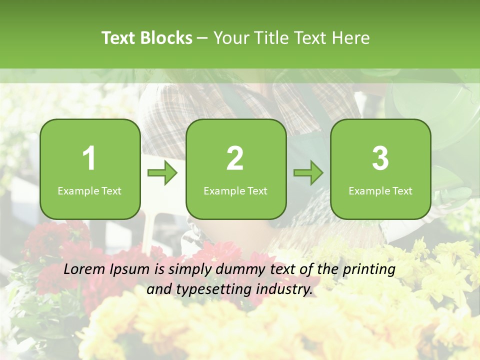 Cut Look Joy PowerPoint Template
