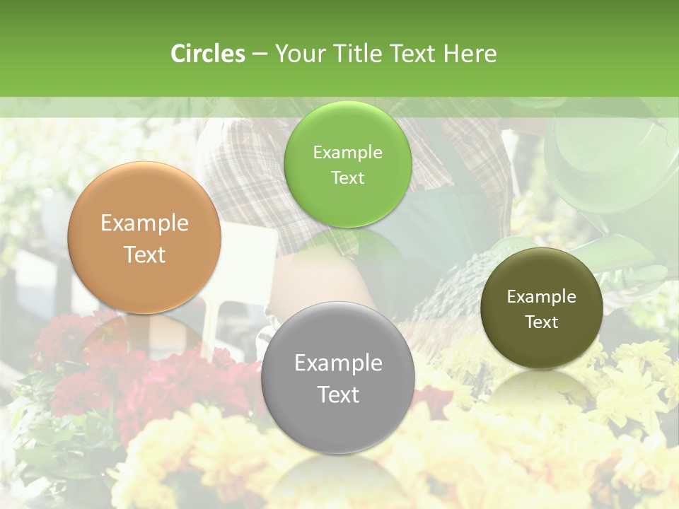 Cut Look Joy PowerPoint Template