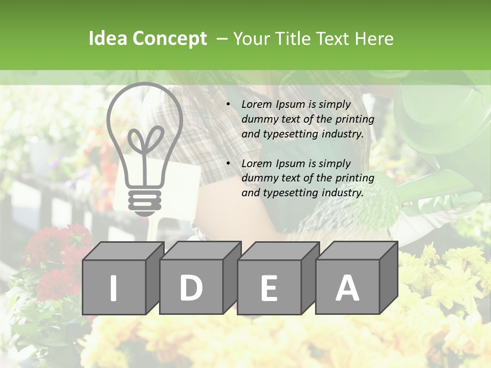 Cut Look Joy PowerPoint Template