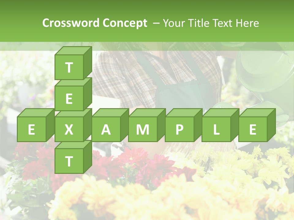 Cut Look Joy PowerPoint Template