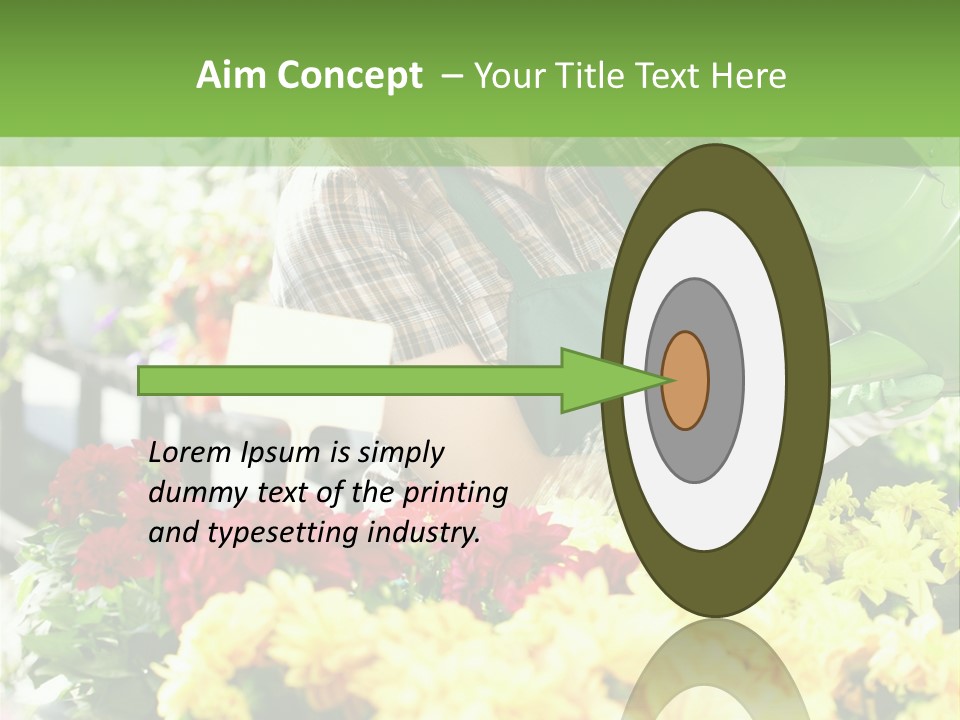 Cut Look Joy PowerPoint Template