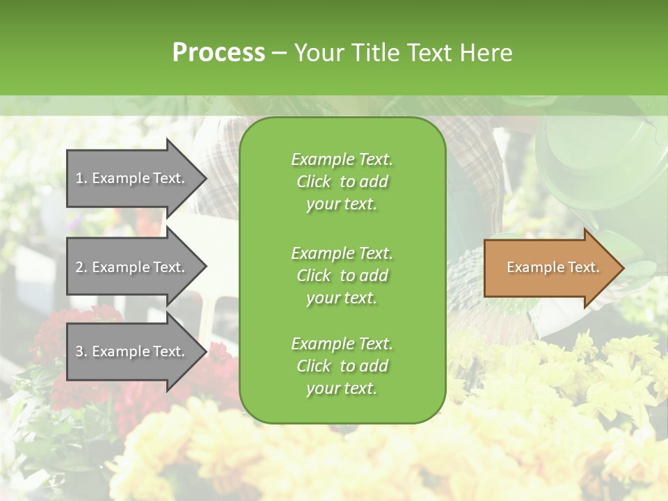 Cut Look Joy PowerPoint Template